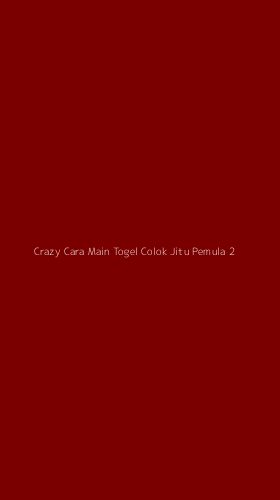 Tampilan Antarmuka Aplikasi Crazy Cara Main Togel Colok Jitu Pemula - 2