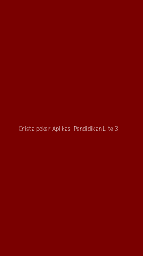 Tampilan Antarmuka Aplikasi Cristalpoker Aplikasi Pendidikan Lite - 3