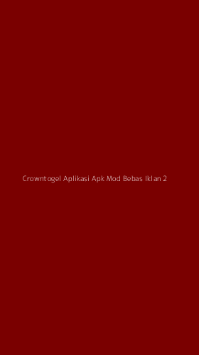 Tampilan Antarmuka Aplikasi Crowntogel Aplikasi Apk Mod Bebas Iklan - 2