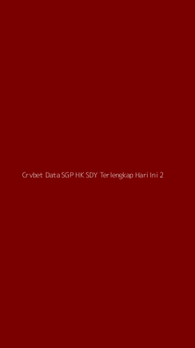 Tampilan Antarmuka Aplikasi Crvbet Data Sgp Hk Sdy Terlengkap Hari Ini - 2