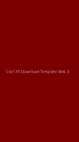 Tampilan Antarmuka Aplikasi Csb135 Download Template Web - 3