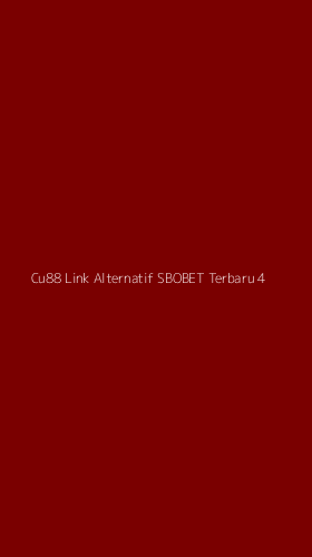 Tampilan Antarmuka Aplikasi Cu88 Link Alternatif Sbobet Terbaru - 4