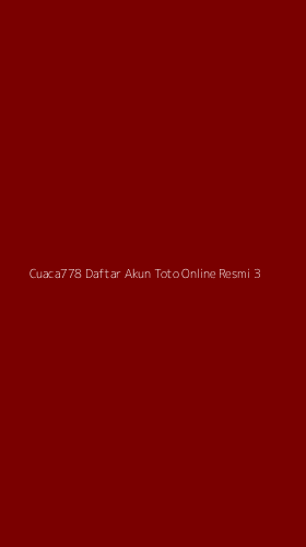 Tampilan Antarmuka Aplikasi Cuaca778 Daftar Akun Toto Online Resmi - 3
