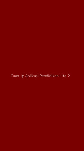 Tampilan Antarmuka Aplikasi Cuan Jp Aplikasi Pendidikan Lite - 2