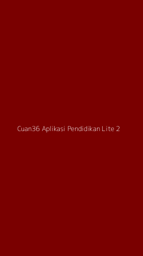 Tampilan Antarmuka Aplikasi Cuan36 Aplikasi Pendidikan Lite - 2