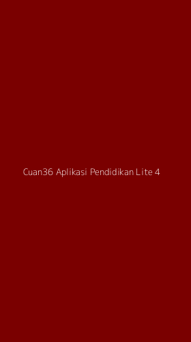 Tampilan Antarmuka Aplikasi Cuan36 Aplikasi Pendidikan Lite - 4