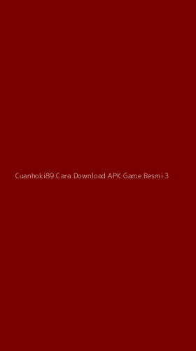 Tampilan Antarmuka Aplikasi Cuanhoki89 Cara Download Apk Game Resmi - 3