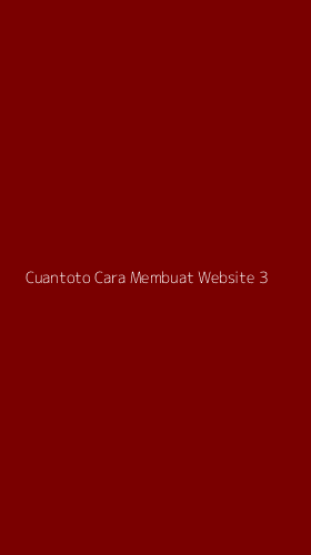 Tampilan Antarmuka Aplikasi Cuantoto Cara Membuat Website - 3