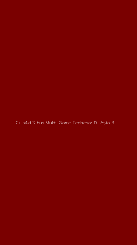 Tampilan Antarmuka Aplikasi Cula4d Situs Multi Game Terbesar Di Asia - 3