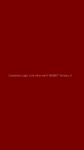Tampilan Antarmuka Aplikasi Cumatoto Login Link Alternatif Sbobet Terbaru - 3