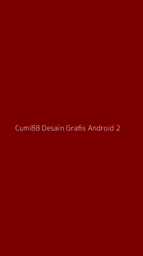 Tampilan Antarmuka Aplikasi Cumi88 Desain Grafis Android - 2