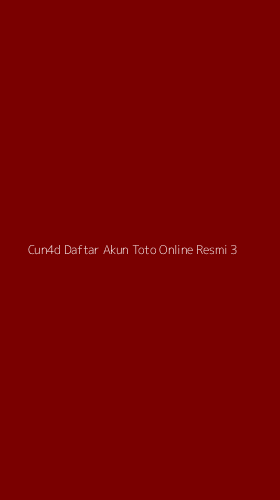 Tampilan Antarmuka Aplikasi Cun4d Daftar Akun Toto Online Resmi - 3