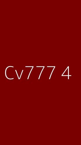 Tampilan Antarmuka Aplikasi Cv777 - 4