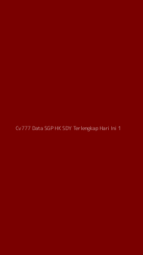 Tampilan Antarmuka Aplikasi Cv777 Data Sgp Hk Sdy Terlengkap Hari Ini - 1