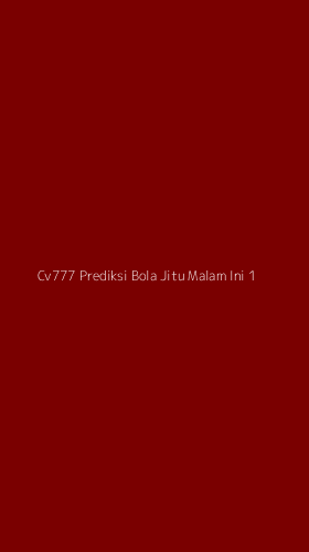 Tampilan Antarmuka Aplikasi Cv777 Prediksi Bola Jitu Malam Ini - 1
