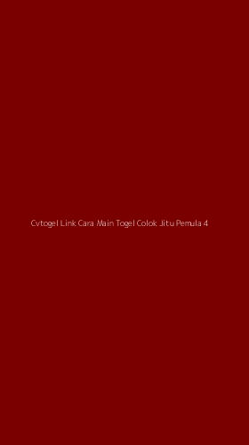 Tampilan Antarmuka Aplikasi Cvtogel Link Cara Main Togel Colok Jitu Pemula - 4
