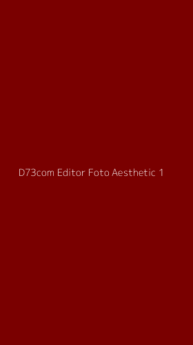 Tampilan Antarmuka Aplikasi D73com Editor Foto Aesthetic - 1