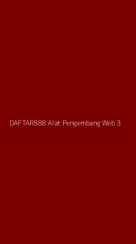 Tampilan Antarmuka Aplikasi Daftar888 Alat Pengembang Web - 3