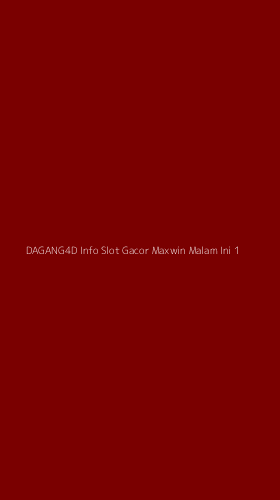 Tampilan Antarmuka Aplikasi Dagang4d Info Slot Gacor Maxwin Malam Ini - 1