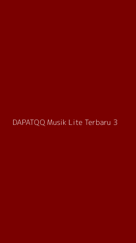 Tampilan Antarmuka Aplikasi Dapatqq Musik Lite Terbaru - 3