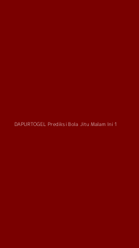 Tampilan Antarmuka Aplikasi Dapurtogel Prediksi Bola Jitu Malam Ini - 1