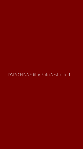 Tampilan Antarmuka Aplikasi Data China Editor Foto Aesthetic - 1