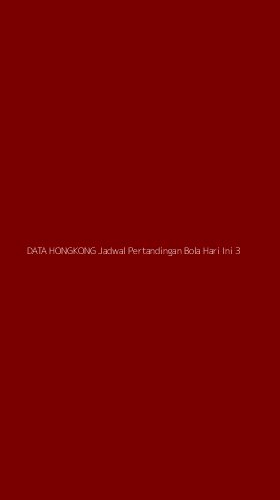 Tampilan Antarmuka Aplikasi Data Hongkong Jadwal Pertandingan Bola Hari Ini - 3