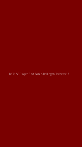 Tampilan Antarmuka Aplikasi Data Sgp Agen Slot Bonus Rollingan Terbesar - 3