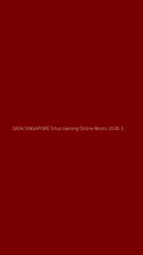 Tampilan Antarmuka Aplikasi Data Singapore Situs Gaming Online Resmi 2026 - 3