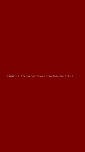 Tampilan Antarmuka Aplikasi Data Slot Situs Slot Bonus New Member 100 - 2