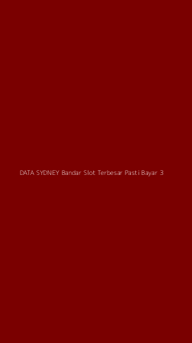 Tampilan Antarmuka Aplikasi Data Sydney Bandar Slot Terbesar Pasti Bayar - 3