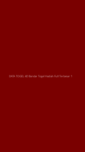 Tampilan Antarmuka Aplikasi Data Togel 4d Bandar Togel Hadiah Full Terbesar - 1