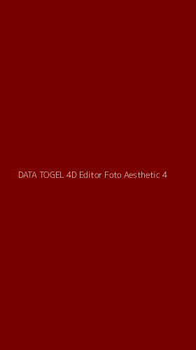Tampilan Antarmuka Aplikasi Data Togel 4d Editor Foto Aesthetic - 4