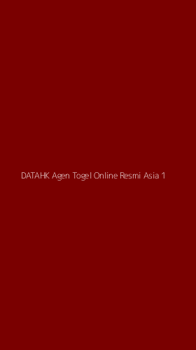 Tampilan Antarmuka Aplikasi Datahk Agen Togel Online Resmi Asia - 1