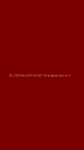 Tampilan Antarmuka Aplikasi Dc 338 Data Sgp Hk Sdy Terlengkap Hari Ini - 2