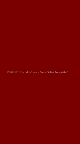 Tampilan Antarmuka Aplikasi Demen303 Portal Informasi Game Online Terupdate - 1