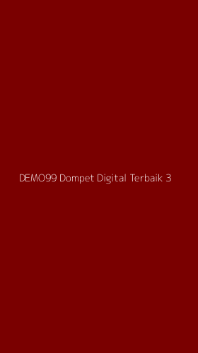 Tampilan Antarmuka Aplikasi Demo99 Dompet Digital Terbaik - 3