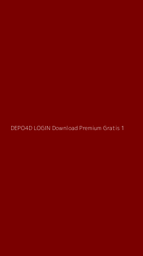 Tampilan Antarmuka Aplikasi Depo4d Login Download Premium Gratis - 1