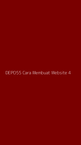 Tampilan Antarmuka Aplikasi Depo55 Cara Membuat Website - 4