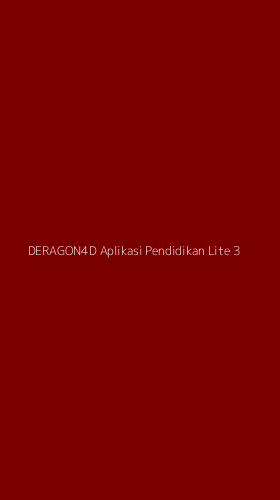 Tampilan Antarmuka Aplikasi Deragon4d Aplikasi Pendidikan Lite - 3