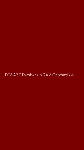 Tampilan Antarmuka Aplikasi Dewa77 Pembersih Ram Otomatis - 4