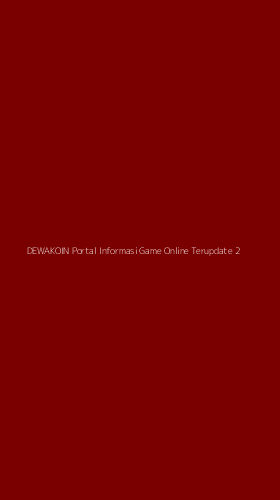Tampilan Antarmuka Aplikasi Dewakoin Portal Informasi Game Online Terupdate - 2