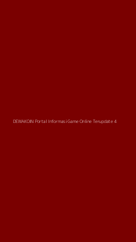 Tampilan Antarmuka Aplikasi Dewakoin Portal Informasi Game Online Terupdate - 4