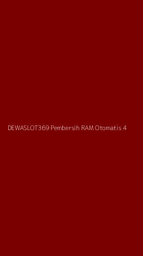 Tampilan Antarmuka Aplikasi Dewaslot369 Pembersih Ram Otomatis - 4
