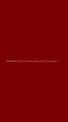 Tampilan Antarmuka Aplikasi Dewawin Portal Informasi Game Online Terupdate - 3