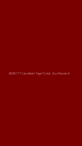 Tampilan Antarmuka Aplikasi Dewi777 Cara Main Togel Colok Jitu Pemula - 4