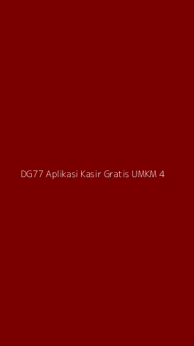 Tampilan Antarmuka Aplikasi Dg77 Aplikasi Kasir Gratis Umkm - 4