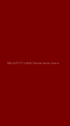 Tampilan Antarmuka Aplikasi Digi Slot777 Login Tutorial Server Linux - 4