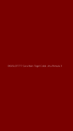 Tampilan Antarmuka Aplikasi Digislot777 Cara Main Togel Colok Jitu Pemula - 3