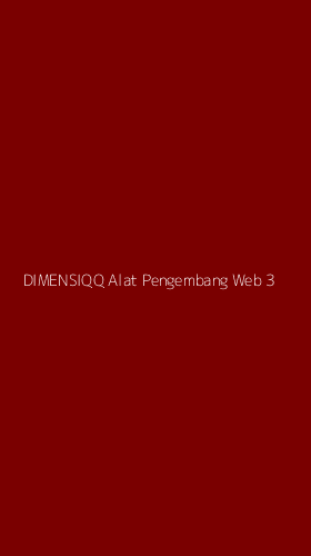 Tampilan Antarmuka Aplikasi Dimensiqq Alat Pengembang Web - 3